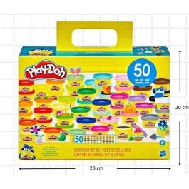 Play-Doh Caja de 50 botes de plastilina