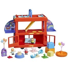 Peppa Pig, set de autobús de fiesta 2 en 1