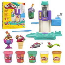 Play-Doh My Rainbow Ice Cream Set con masa para modelar