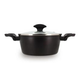 Horno holandés - MENASTYL - 6020646 - Aluminio forjado - 20 cm - Negro - Apto para todo tipo de fuegos, incluida inducción Precio: 33.4999995. SKU: B1349P97VF