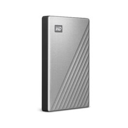 Western Digital WDBC3C0020BSL-WESN My Passport Ultra - Disco Duro Externo Portátil 2 TB, USB-C/USB 3.2 Gen 1, Metal Plata, 2.5"