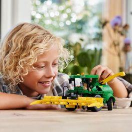 LEGO 42168 Technic John Deere 9700 Cosechadora Perforadora, Tractor Agrícola de Juguete, Set de Construcción, Regalo Niños +9 Años