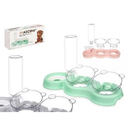 Comedero Plastico Doble Bebedero Surtidos Mascow 38X23CM (12 Unidades) Precio: 79.49999959. SKU: B1AK3XXPAQ