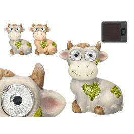 Ibergarden Figura Solar Vaca Surtidos de Cerámica, Color Aleatorio, 18x21x13 cm (Set de 12) Precio: 109.1178. SKU: B1DCX25YRM