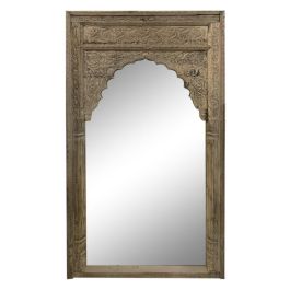 DKD Home Decor Espejo India 24 Marron Madera 102 x 203 x 11 cm