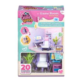 Bizak Diseña tu Sala Gamer Suite Spaces Incluye 20 Accesorios 2 Papeles de Pared 1 Papel de Suelo para Niños y Niñas a Partir de 6 Años Idioma Español