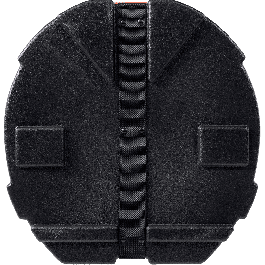 Gator Estuche para Tom 10" x 08" Negro Plástico Moldeado Terciopelo 2.36kg GC-1008