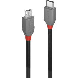 Lindy Anthra Line Cable USB 2.0 Tipo C a Micro-B, 0.5m, 480Mbps, Doble Apantallamiento, Conectores Bañados en Oro Precio: 5.89000049. SKU: B166BQ8MS9