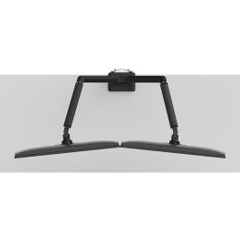 Neomounts DS70-250BL2 Soporte de Mesa para 2 Monitores de 17-32" hasta 9kg, Resorte de Gas, Pinza/Atornillado, Negro