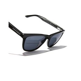 Hawkers ONE X Gafas de Sol para Adultos Negro Dark Montura Acetato Premium Lentes TR18 Protección UV400 Unisex