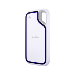SanDisk SDSSDE62P-2T00-G25 unidad externa de estado sólido 2 TB USB Tipo C 3.2 Gen 2 (3.1 Gen 2) Blanco