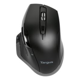 Targus AMW584GL Ratón Ergonómico Inalámbrico Blue Trace, 1600 DPI, Negro