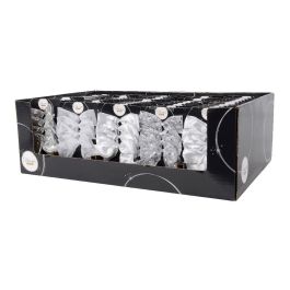 Lazos de Poliester Plata para Decoración Surtidos - Lazos Decorativos con Alambre