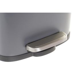 Papelera Basicos DKD Home Decor Gris Claro 18 x 29.5 x 21 cm Papelera Basicos DKD Home Decor Gris Claro 18 x 29.5 x 21 cm