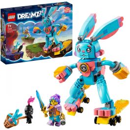 LEGO 71453 DREAMZzz Izzie y el Conejo Bunchu - Set de Construcción de Juguetes para Recrear Aventuras en el Mundo Sueños