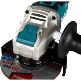 Makita DGA521ZX1 Amoladora Angular a Batería X-Lock 18V, Motor sin Escobillas, 8500 RPM, Disco 125mm