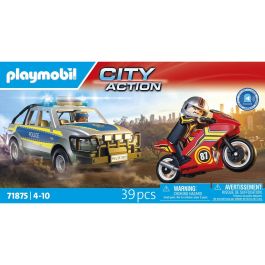 Playmobil Persecución Policial con Pick-up Set 71875