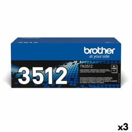 Tóner Original Brother TN3512 Negro (3 Unidades) Precio: 591.0849996128. SKU: B1C8VBECZB