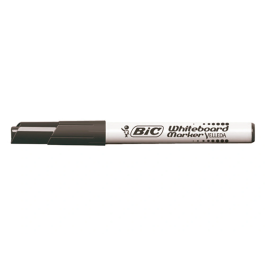 Bic Rotulador para Pizarra Velleda Negro Punta Redonda Trazo 1,4 mm
