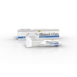 Ophtosan Oftalmovit A 5 gr - Pomada Oftálmica Epitelizante Corneal con Vitamina A para Perros y Gatos Precio: 13.95000046. SKU: B15PSZAMJ2