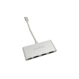 Coolbox Hub 3 Puertos USB 3.0 con Carga Rápida BC 1.2 y Puerto USB-C PowerDelivery Coolbox Hub 3 Puertos USB 3.0 con Carga Rápida BC 1.2 y Puerto USB-C PowerDelivery