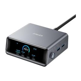 Anker Cargador Prime 250W USB-C GaNPrime 6 Puertos Carga Rápida LCD Precio: 176.50000049. SKU: B16CJ98WSV