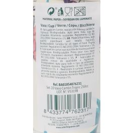Vaso de Cartón Tropic 250 cc - Pack de 10 - Algon (24 Unidades) Vaso de Cartón Tropic 250 cc - Pack de 10 - Algon (24 Unidades)