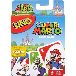 Mattel Games Drd00 Juego de Cartas UNO Super Mario Bros, Edición Especial con Carta Superestrella, 2-10 Jugadores, +6 Años Precio: 11.49999972. SKU: B1A9HYCE48