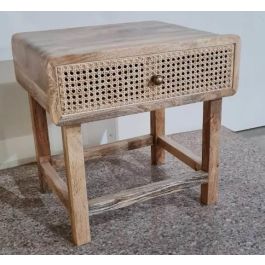 DKD Home Decor Mesita De Noche Balines Marron Natural Mango Ratan 40 x 51 x 51 cm Precio: 144.68999952. SKU: S3034435