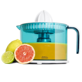 Cecotec ZitrusEasy Basic Exprimidor Eléctrico con Brazo, 40W, 1L, Antigoteo, Transparente, Turquesa, Blanco Cecotec ZitrusEasy Basic Exprimidor Eléctrico con Brazo, 40W, 1L, Antigoteo, Transparente, Turquesa, Blanco Precio: 18.49999976. SKU: B189AHHY5Z