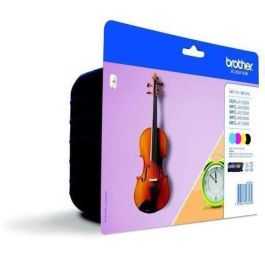 Brother LC-127XLVALBP Cartucho Tinta Original Multipack 4 Colores: Negro, Cian, Magenta, Amarillo para Impresora MFC-J4510DW