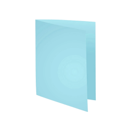 Exacompta Subcarpeta Cartulina DIN A4 Azul Claro 220 gr Certificado Blue Angel