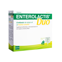 Conjunto, Sofar, Enterolactis Duo, Lactobacillus Paracasei, Rebalances The Intestinal Flora, Vitaminas, 20 pzs, 5 g Precio: 19.49999942. SKU: B1BQNG9GGD