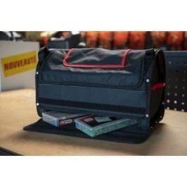 KS TOOLS Bolso Hombro SMARTBAG Vacío para Herramientas, Ultra Resistente con Asa Reforzada, Correa Acolchada y 2 Cajas KS TOOLS Bolso Hombro SMARTBAG Vacío para Herramientas, Ultra Resistente con Asa Reforzada, Correa Acolchada y 2 Cajas