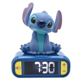 Despertador digital stitch con luz de noche 3D y efectos sonoros 15x10x20 cm Despertador digital stitch con luz de noche 3D y efectos sonoros 15x10x20 cm