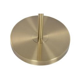 DKD Home Decor Lampara Pie Glam Transparente Dorado 38 x 160 x 38 cm