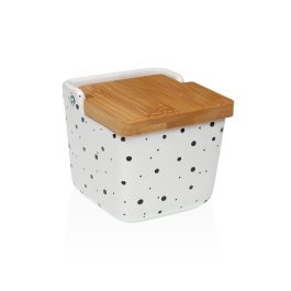 Versa Salero pequeño Speckle de cerámica de 8 cm (4 Unidades)