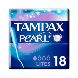Tampax Pearl Tampón Lites 18 unidades - Aplicador suave, protección antifugas para flujo ligero Precio: 6.50000021. SKU: B1BCH3LEYT