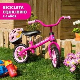 Bicicleta sin pedales bullet rosa ¡perfecta para adquirir el equilibrio! 10 pulgadas 46x56x68 cm