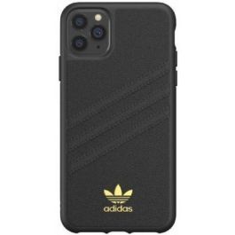 CARCASA ADIDAS ORIGINAL MOULDED CASE PU PREMIUM BLACK COMPATIBLE CON IPHONE 11 PRO MAX