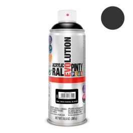 Pintura en spray pintyplus evolution 520 cc ral 9004 negro señales