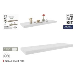 Moblekit Estante Flotante Blanco 80 x 23.5 x 3.8 cm (6 Unidades) Precio: 49.7899996. SKU: B179WVXVMY