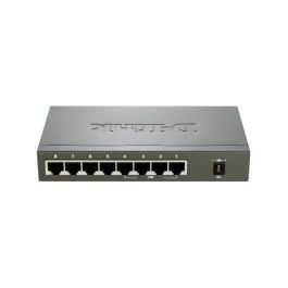 D-Link DES-1008PA Switch de Escritorio Fast Ethernet de 8 Puertos, 4 con Power over Ethernet (PoE), No Gestionable, 1.6 Gbps, 69W