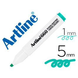 Artline EK-660 Rotulador Fluorescente Verde Pastel Punta Biselada Trazo 1-5mm Precio: 14.7899994. SKU: B1KN8QCCAH