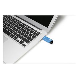 HP v150w 64GB USB 2.0 Flash Drive (Negro/Azul)