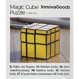Innovagoods Cubo Mágico Rompecabezas Ubik 3D V0101037 - Juego de Habilidad para Mente
