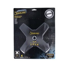 Garland Disco de corte para desbrozadora, 4 dientes, ø230 x 1,4 x 25,4 mm, Acero, >25 c.c. Precio: 7.9739. SKU: B12EZM4JMR
