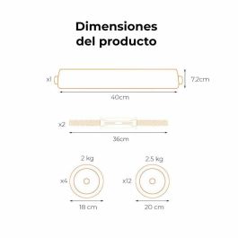 Mancuernas Xiaomi FED V2 40Kg Mancuernas Xiaomi FED V2 40Kg