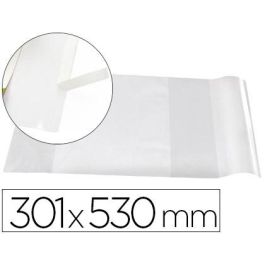 Forralibro Liderpapel Nº30 Con Solapa Ajustable Adhesivo 301 X 530 mm 50 unidades Precio: 47.7949998548. SKU: B12T57JKZR