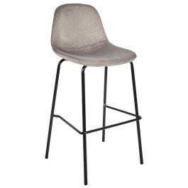 Taburete Bar Gris Giulia Home Deco Factory Precio: 58.79000017. SKU: B1APFJGCKX